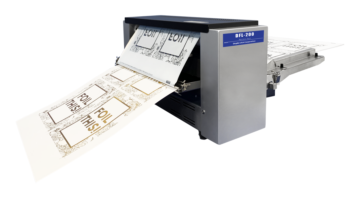New DFL-200 Xpress Foil (Free Shipping) – Duplo USA Online Store